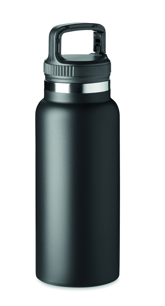 Butelka dwuscienna 970 ml MO6773-03 - Czarny