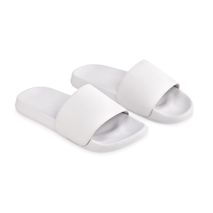 Klapki antyposlizgowe roz44/45 MO6788-06 - Bialy