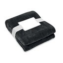 Koc polarowy RPET 280 gr/m² MO6804-03 - Czarny