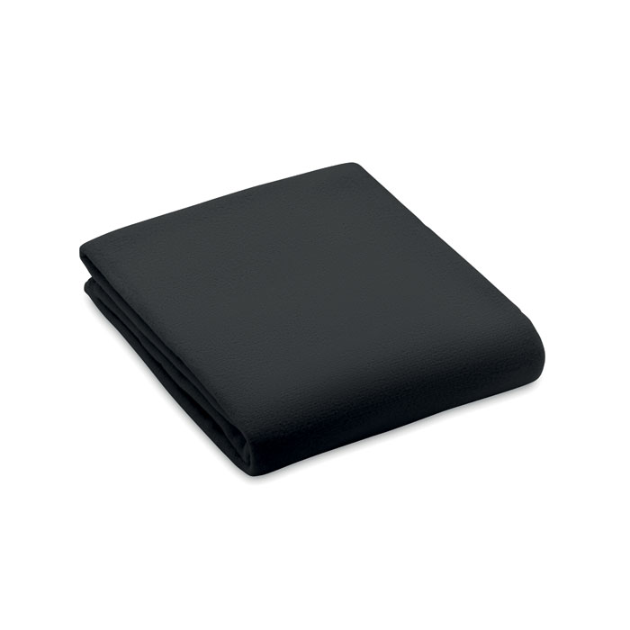 Koc z polaru RPET 130gr/m² MO6805-03 - Czarny