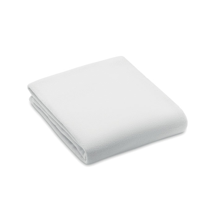Koc z polaru RPET 130gr/m² MO6805-06 - Bialy
