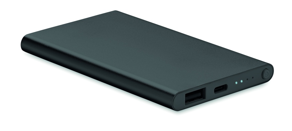 Power Bank 4000 mAh typ C MO6825-03 - Czarny