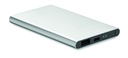 Power Bank 4000 mAh typ C MO6825-16 - Srebrny Mat