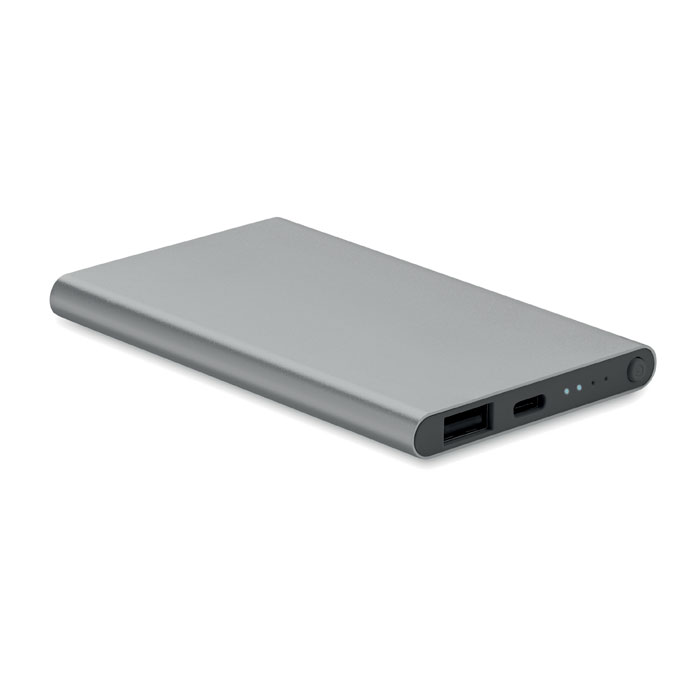 Power Bank 4000 mAh typ C MO6825-18 - Tytanowy