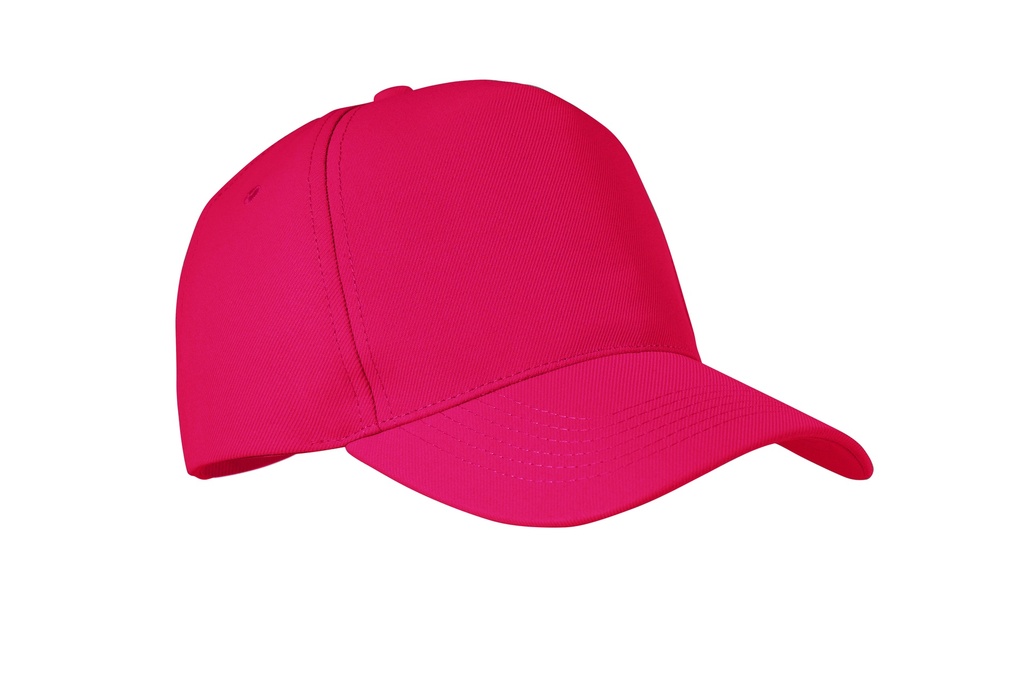 5-panel czapka z rpet 210g MO6831-05 - Czerwony