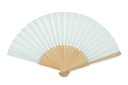 Wachlarz ręczny - Bialy
