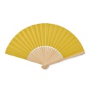 Wachlarz reczny MO6828-08 - Zolty