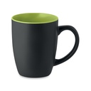 Dwukolorowy kubek ceramiczny MO6840-48 - Limonka
