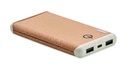 Bezprzew. PowerBank 10000mAh MO6844-13 - Bezowy