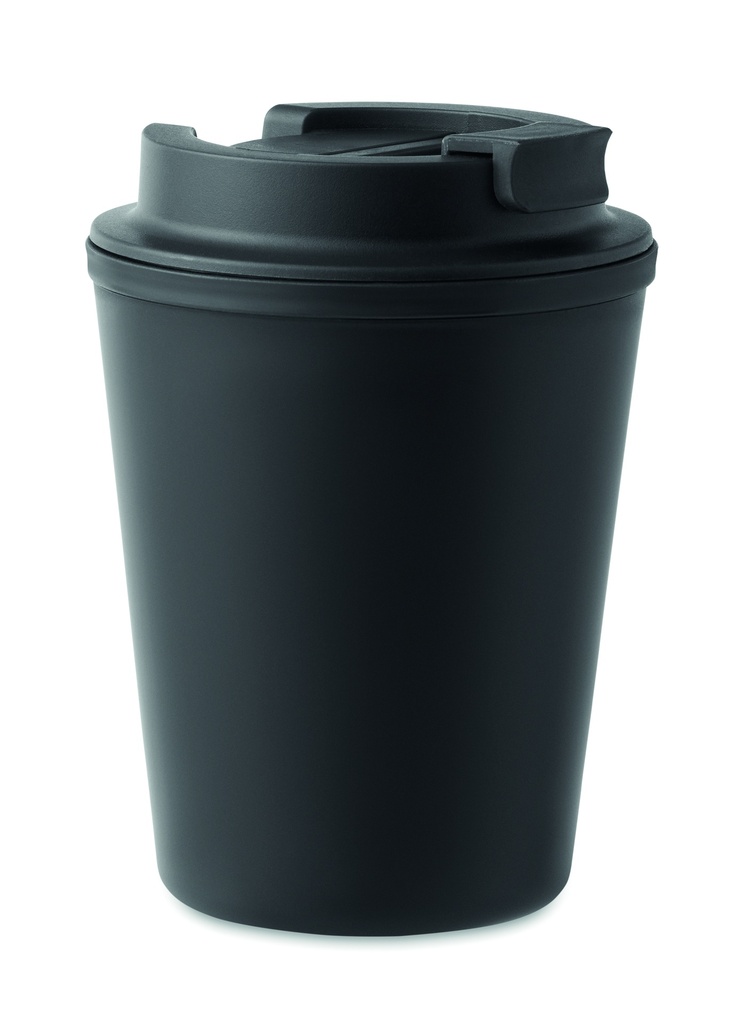 Kubek z PP 300 ml MO6866-03 - Czarny