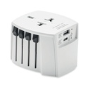 Skross MUV adapter USB A/C MO6880-06 - Bialy
