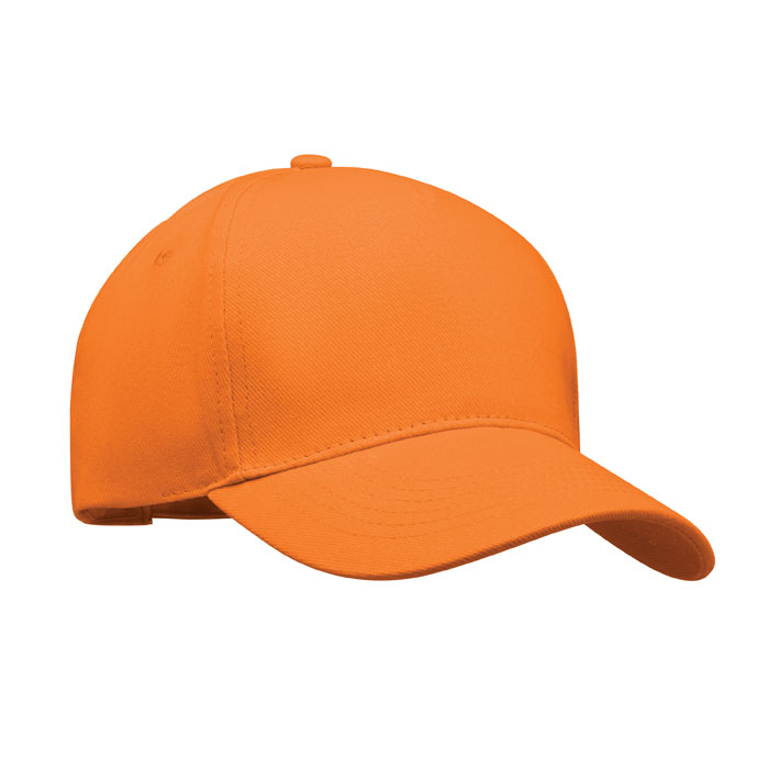 5-panel czapka z daszkiem 260 MO6875-10 - Pomaranczowy