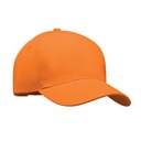 5-panel czapka z daszkiem 260 MO6875-10 - Pomaranczowy