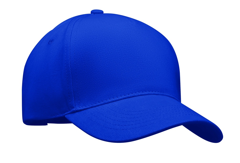 5-panel czapka z daszkiem 260 MO6875-37 - Niebieski