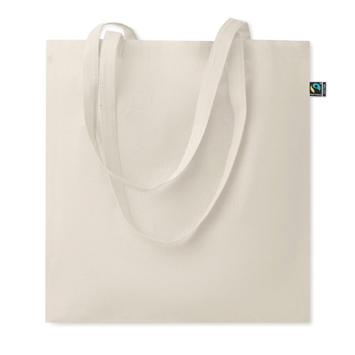 Torba bawelniana Fairtrade MO6900-13 - Bezowy