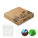 Taśma z nasionami ziół - Bezowy