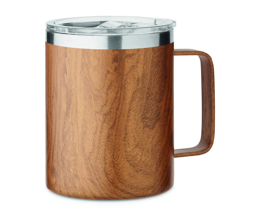 Kubek z podwojna scianka 300ml MO6933-01 - Brazowy