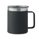 Kubek podwojna scianka 300 ml MO6934-03 - Czarny