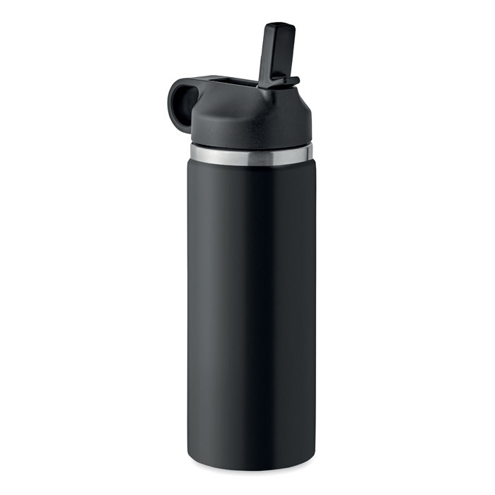 Butelka podwojna scianka 500ml MO6938-03 - Czarny