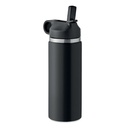 Butelka podwojna scianka 500ml MO6938-03 - Czarny