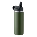 Butelka podwojna scianka 500ml MO6938-60 - Ciemnozielony