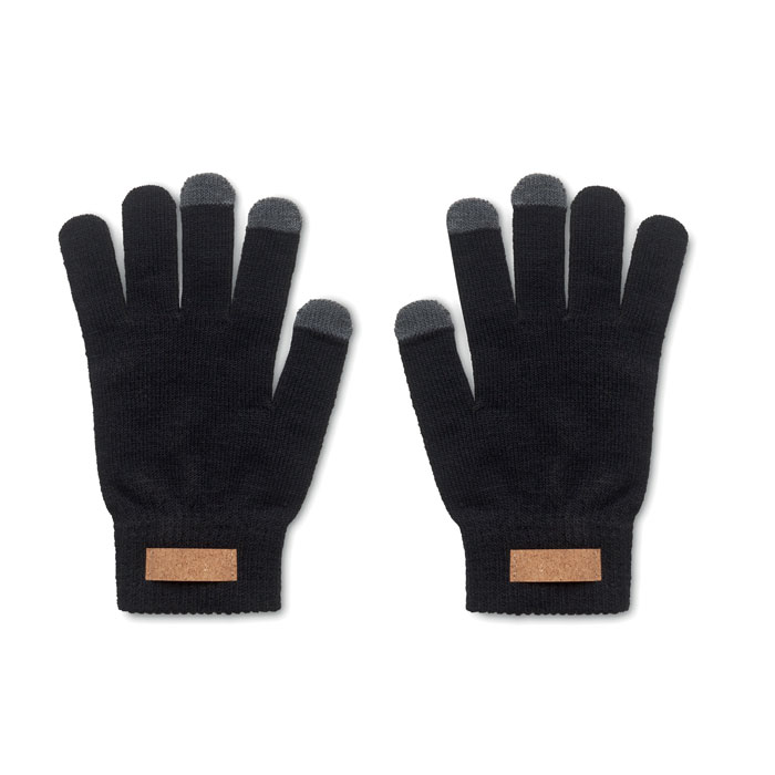 Rekawice dotykowe RPET MO6955-03 - Czarny