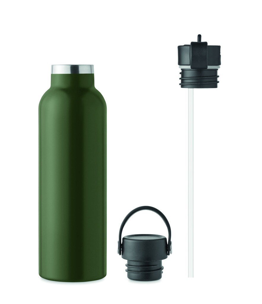 Butelka podwojna scianka 700ml MO6944-60 - Ciemnozielony