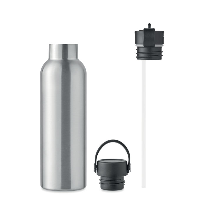 Butelka podwojna scianka 700ml MO6944-16 - Srebrny Mat