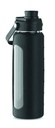 Szklana butelka w etui 750 ml MO6972-03 - Czarny