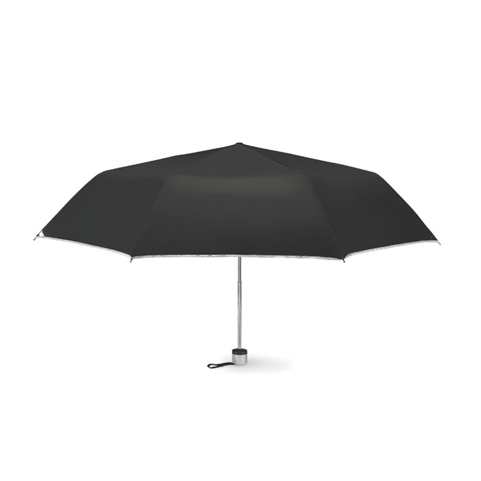 Parasol skladany na 3 MO7210-03 - Czarny