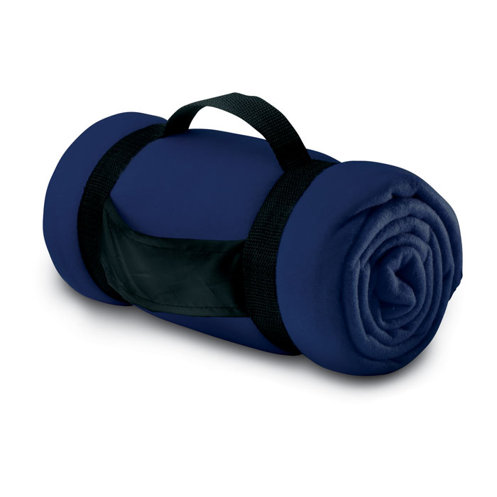 Koc polarowy MO7245-04 - Niebieski