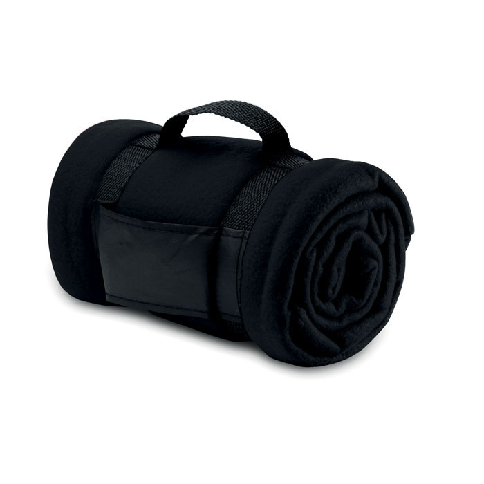 Koc polarowy MO7245-03 - Czarny