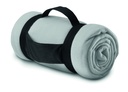 Koc polarowy MO7245-16 - Srebrny Mat