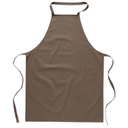 Bawelniany fartuch kuchenny MO7251-67 - Taupe