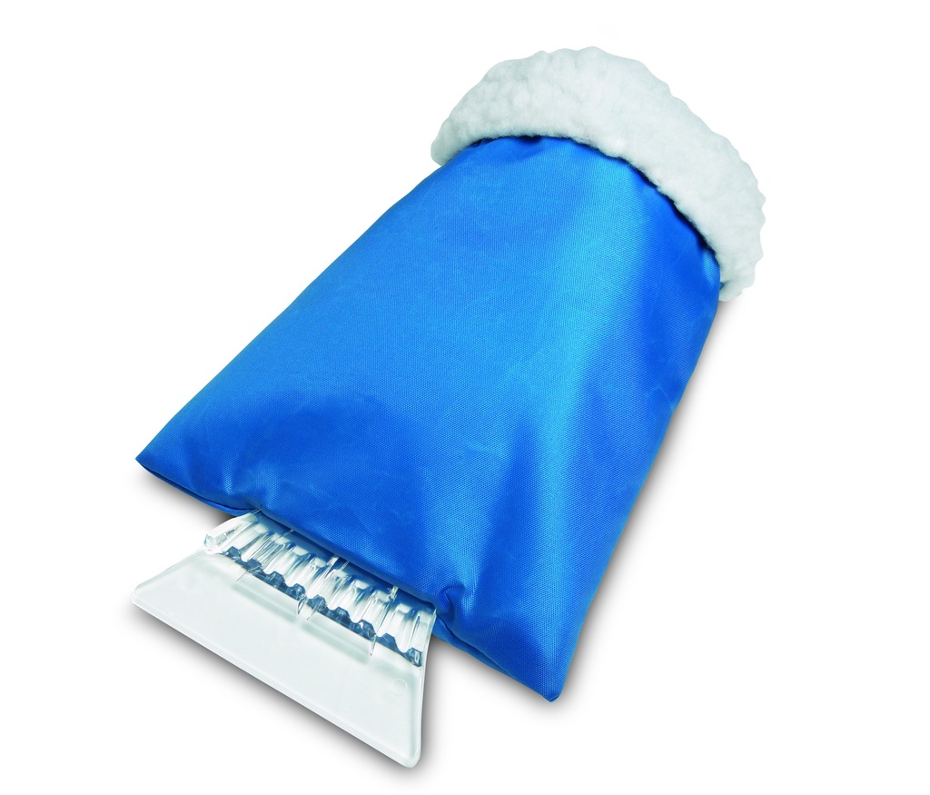 Skrobaczka do szyb z rekawica MO7780-04 - Niebieski