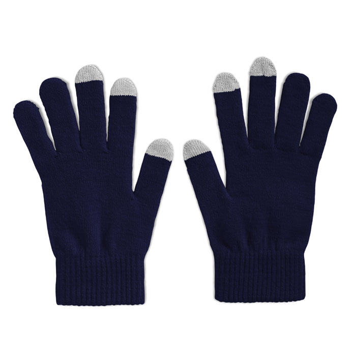 Rekawiczki do smartfona MO7947-04 - Niebieski