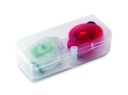 Kpl 2 swiatel rowerowych MO8070-99 - Wielokolorowy