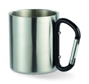 Metalowy kubek 220ml MO8313-03 - Czarny