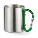 Metalowy kubek 220ml MO8313-09 - Zielony