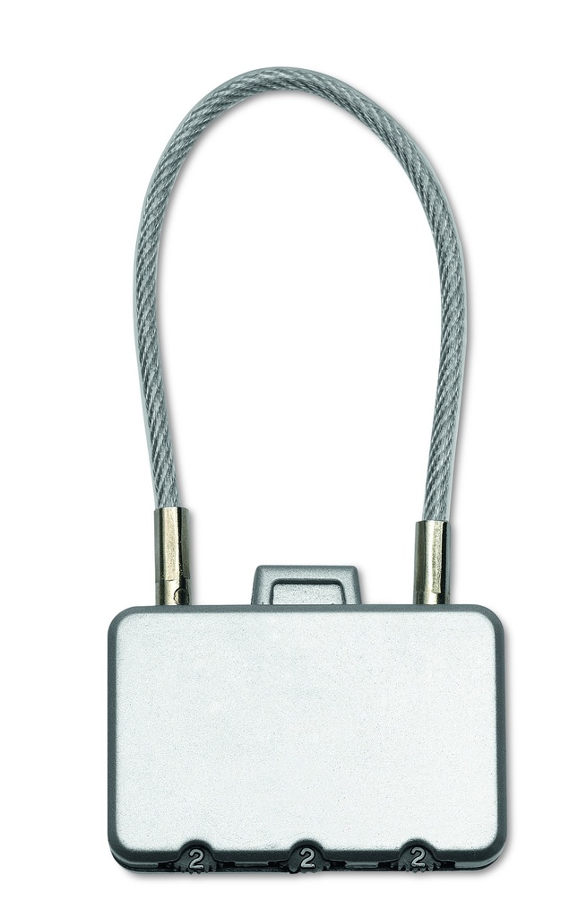 Klodka do bagazu. MO8354-16 - Srebrny Mat