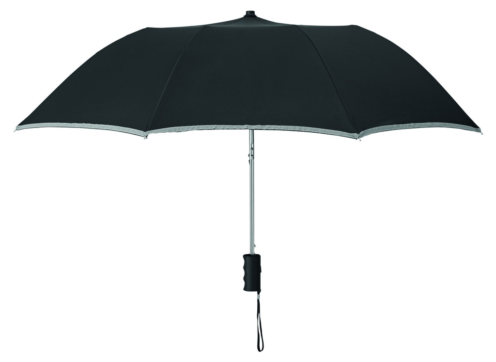 Skladany parasol 21 cali MO8584-03 - Czarny