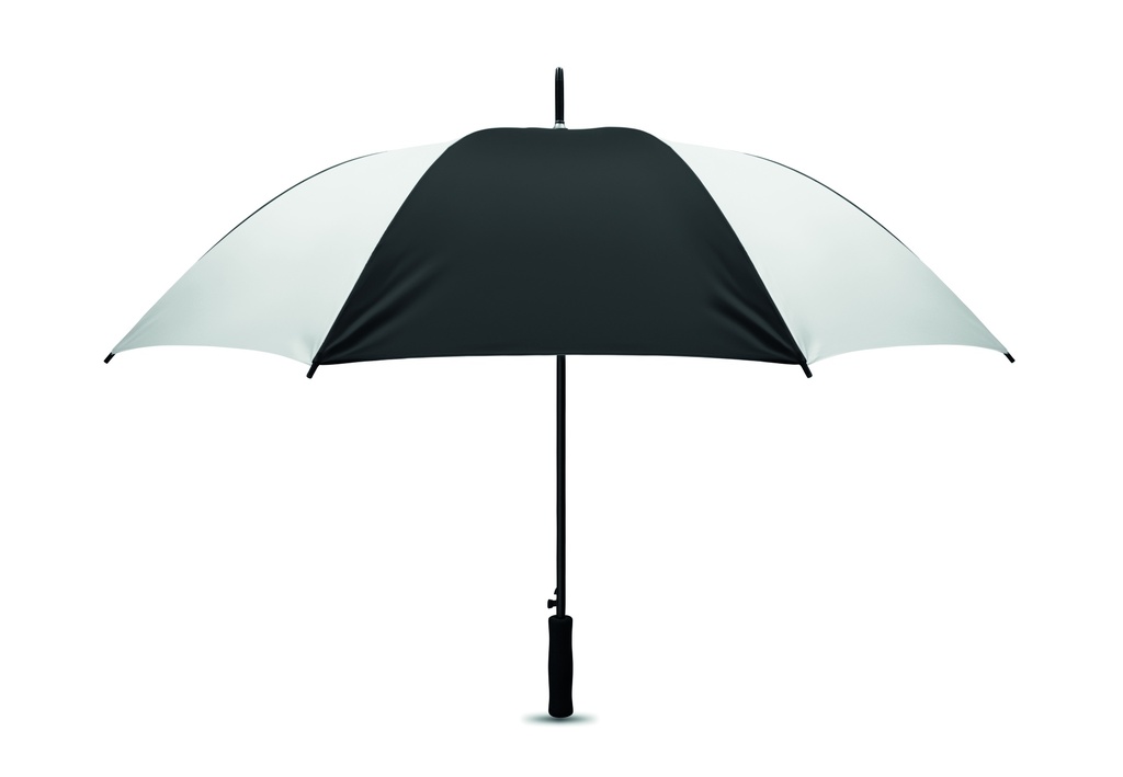 Parasol 27 cali - Bialy/Czarny