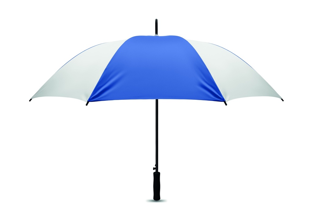 Parasol 27 cali MO8581-36 - Bialy/Niebieski