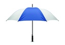 Parasol 27 cali - Bialy/Niebieski