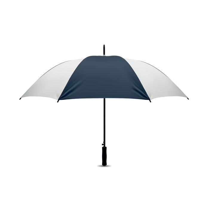 Parasol 27 cali MO8581-54 - Bialy/Ciemnoniebieski