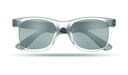 Lustrzane okulary przeciwslon MO8652-03 - Czarny