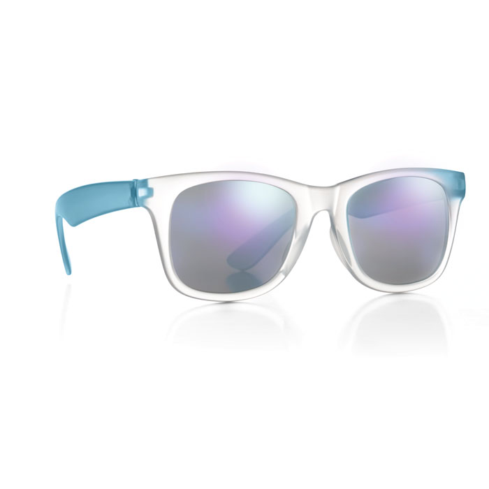 Lustrzane okulary przeciwslon MO8652-04 - Niebieski