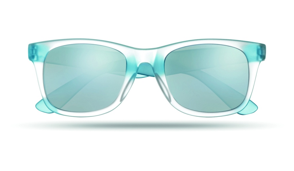 Lustrzane okulary przeciwslon MO8652-04 - Niebieski