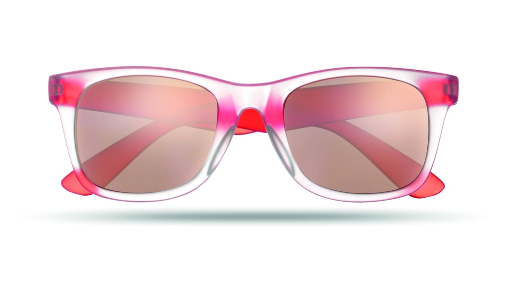 Lustrzane okulary przeciwslon MO8652-05 - Czerwony