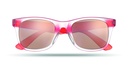 Lustrzane okulary przeciwslon MO8652-05 - Czerwony